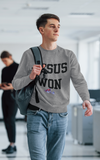 Zane Trace "Jesus Won" Heavy Blend Crewneck