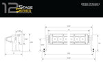 SS12 Stage Series 12" White Light Bar