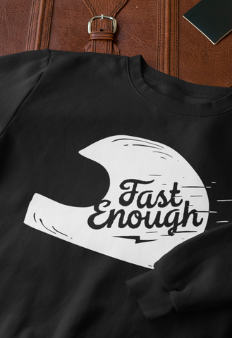 Fast Enough Full Face Crewneck Sweatshirt