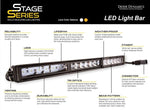 SS50 Stage Series 50" White Light Bar