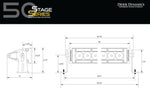 SS50 Stage Series 50" White Light Bar