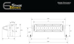 SS6 Stage Series 6" White Light Bar