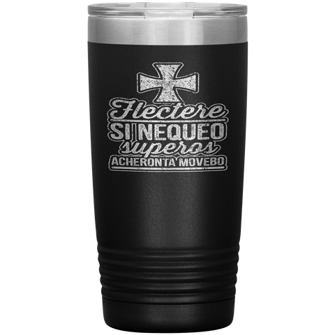 Flectere Si Nequeo Latin Tumbler