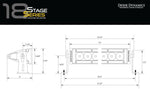 SS18 Stage Series 18" White Light Bar