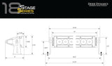 SS18 Stage Series 18" White Light Bar