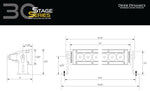 SS30 Stage Series 30" White Light Bar